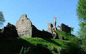 The castle ruins