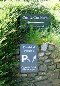 Car park sign