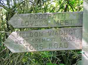 Footpath 'Lovers Meet'