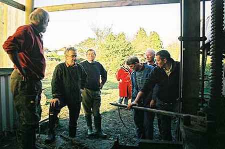 cider pressing