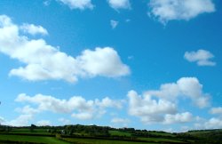 A Dartmoor Sky over the Beacon Villages