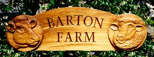 'Barton Farm' sign