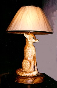 Fox shape lamp