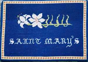 St Mary's kneeler