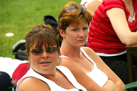 two lady spectators