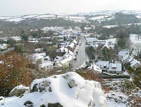 Sticklepath view from White Rock