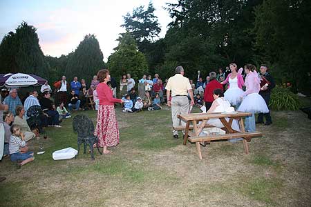 Cast and audience