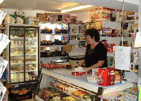 Village shop interior