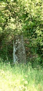 Standing stone at Lady Well