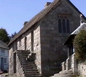 Church house steps