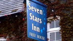 Seven Stars Inn sign