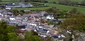 The village from Ramsley Mine