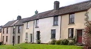 Cottages opposite village hall