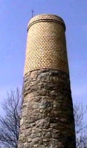 Ramsley mine chimney