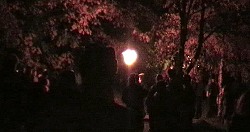 Torchlight procession