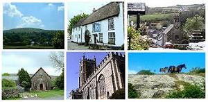 Cosdon, Sticklepath, South Zeal, Belstone, South Tawton, Dartmoor.